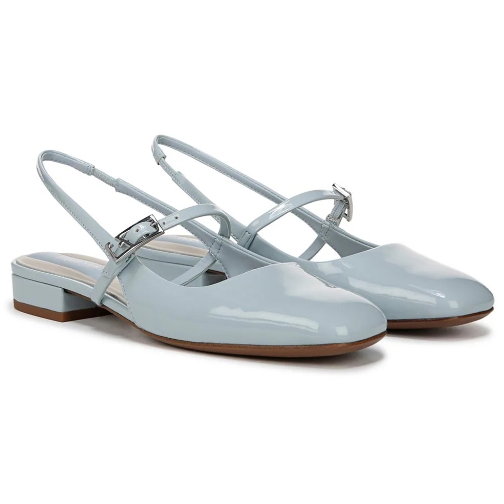 FrancoSarto Soft Blue Mary Jane's